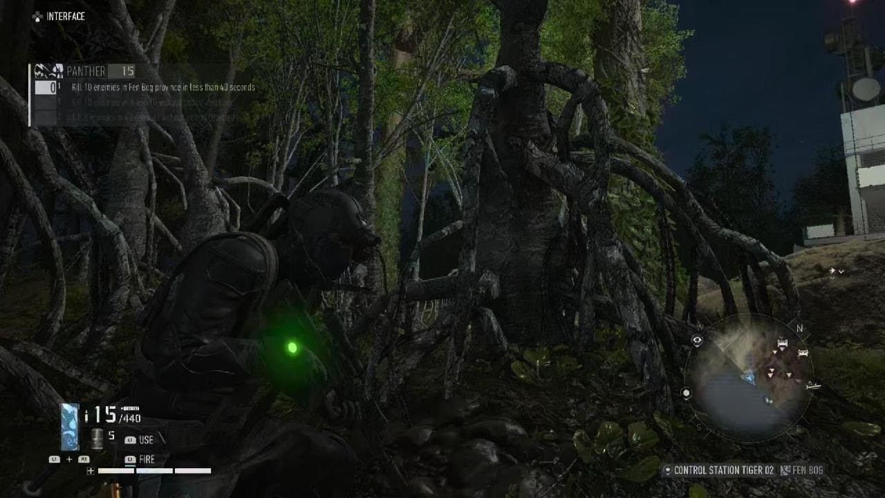 G.R Breakpoint 'Panther' kill 10 enemies enemies in Fen Bog in less than 40 sec