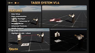Taser System V1.4- Roblox Studio