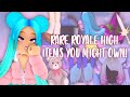 💗 RARE ROYALE HIGH ITEMS YOU MIGHT OWN