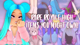 Rare Royale High Items You Might Own