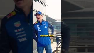 THATS A PROPER BROMACE❤️#maxverstappen#f1fans#f1shorts#kimiantonelli#f1moments#funny
