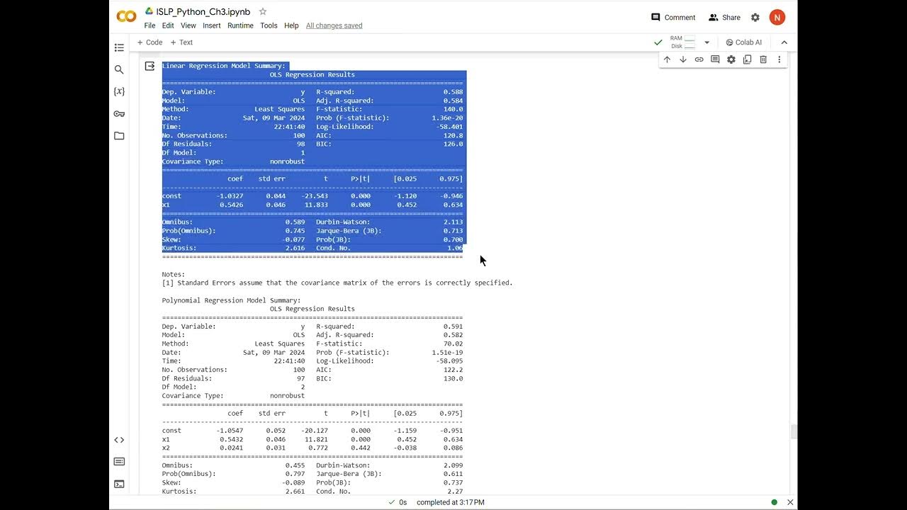 Intro to Statistical Learning (2nd Ed), Solution to Problem 3 .3A ...