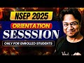 Dhruv NSEP 2025 Orientation Session | Important for All Enrolled Students | Vedantu NSEP Batch