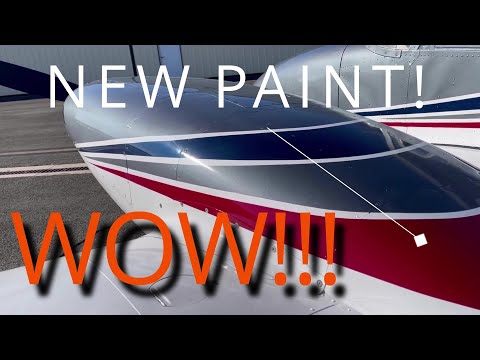 Paint Job COMPLETE!  | Twin Comanche