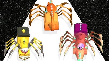 Spider Train 3D Run Master - Max Level Android Ios Gameplay