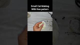 cat soft toy making