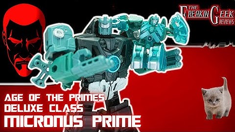 TURN IT DOWN! | Age of the Primes Deluxe MICRONUS PRIME: EmGo