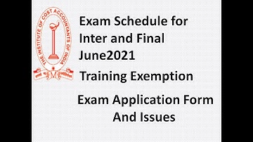 Difficulties in filling CMA Inter/ Final Exam  application Form and other matters