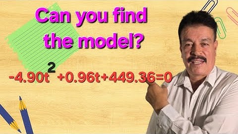 How Use Functions and Polynomials Building Mathematical Models?| College Calculus