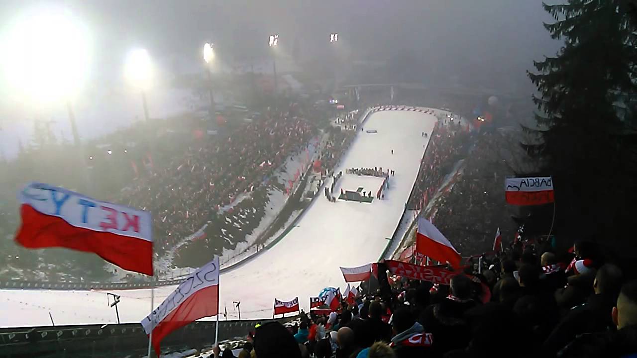 National Anthem Of Poland In Zakopane 2015 Ski Jumping World Cup for Ski Jumping Zakopane 2014