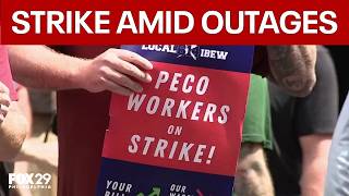 PECO workers strike as power outages hit Pennsylvania