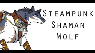 Steampunk Shaman Wolf - Speedpaint