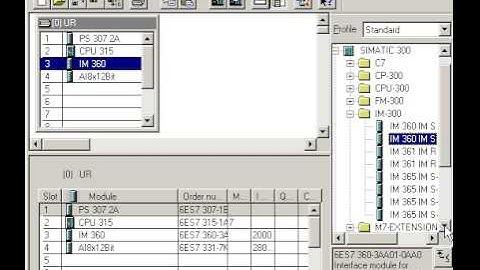 Simatic Step 7 - How to configure hardware expansion rack by IM160 and IM161