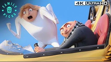 Gru & Dru vs. Balthazar Bratt’s Giant Robot (full scene) | Despicable Me 3