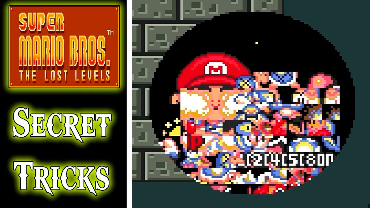 Super Mario Bros 2 The Lost Levels (SNES) - Secret Tricks - YouTube