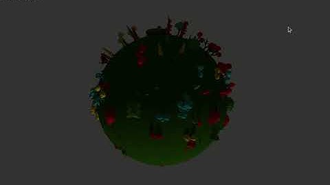Real-time render engine (OpenGL)