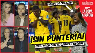 ECUADOR DECEPCIONA y EMPATA sin goles ante CURAZAO, ¿llegaron agrandados? | La Copa al Día