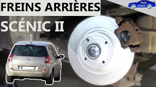 How to replace BRAKE PADS, DISCS and rear WHEEL BEARINGS on Renault SCENIC 2 ?