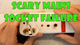 Scary Mains Socket Electrical Failure Mode
