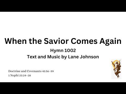 When the Savior