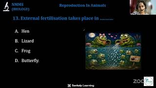 NNMS SAT Reproduction In Animals MCQ 71