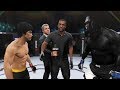 Bruce Lee vs. King Kong (EA sports UFC 2) - CPU vs. CPU