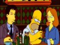 Mulder  scully on the simpsons.