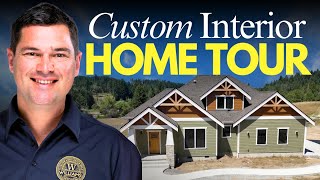 Famous Builder Guided Custom Interior Showcase - Recent Design Build Client Project Profile