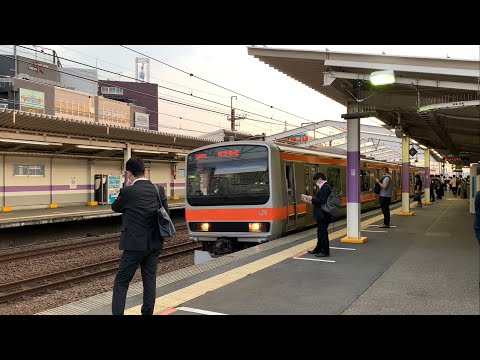 スーパーフライング到着放送@新座駅