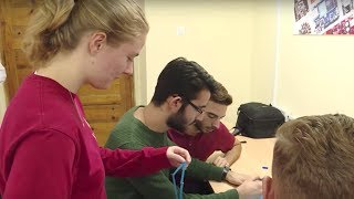 Wpi Students Travel To Albania To Implement The Countrys First High School Robotics Compeion