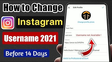 how to change instagram username - fix Instagram username not available |  Secret Tricks