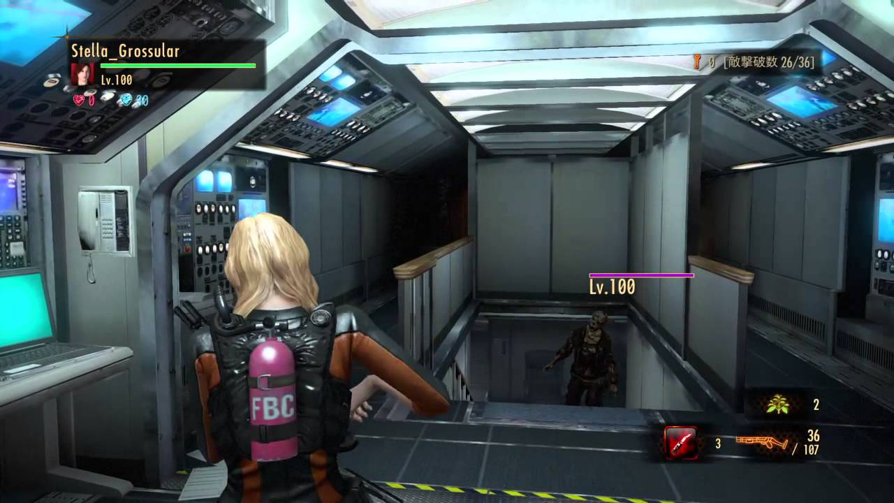 Biohazard Revelations 2 Rachel Foley Game Play レイチェル フォリー ゲームプレイ Youtube