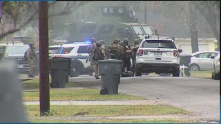 Barricaded person in Groves taken into custody following hours-long standoff