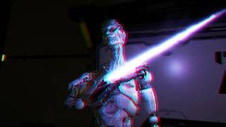 Pragmata 3D Pop-Out Walkthrough: Future Worlds Leap at You #anaglyph
