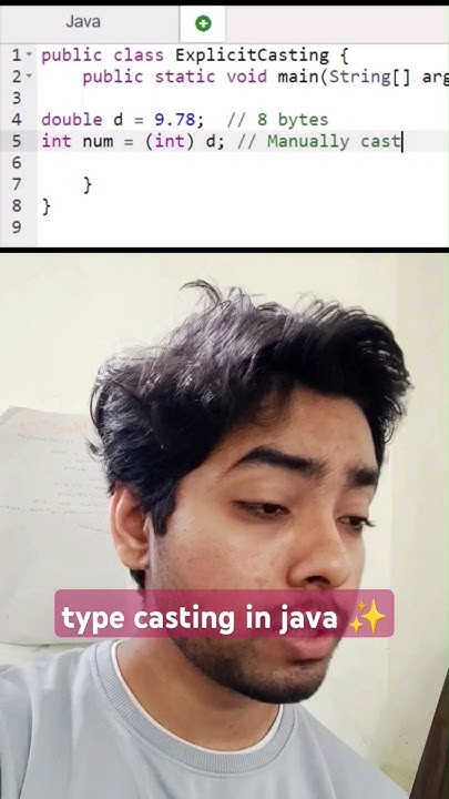 Type casting in java #Programming #CodingLife #CodeWithMe # ...