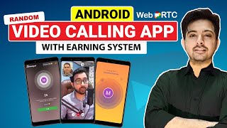 Complete Android Random Video Calling App like Skype, Bigo Live, Whatsapp using WebRTC in Urdu/Hindi screenshot 2