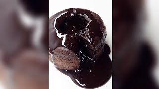 Chocolate lava cake || chocolate cake #shorts
