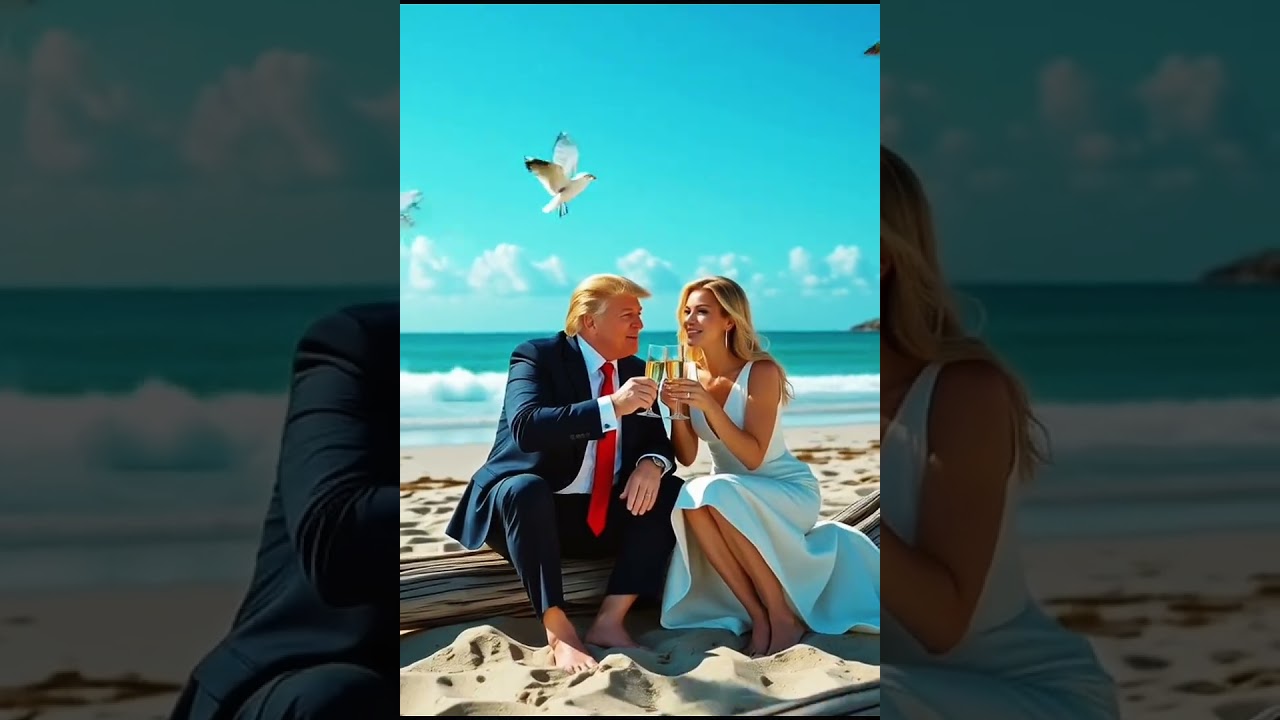 Trump’s romantic moment. 