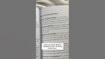 Thinking Distortions