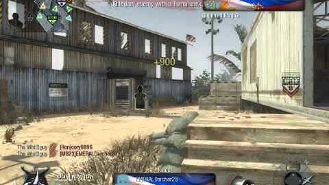 The Whit3guy - AMAZING DOUBLE TOMAHAWK KILL ACROSS MAP