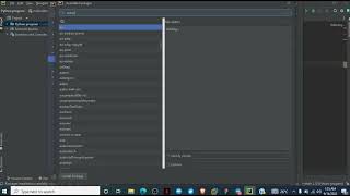 How to install Python libraries & modules in Pychram