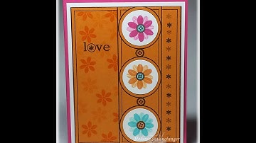 Triple Play Frame: Layered Card with Two Step Stamping and Masking
