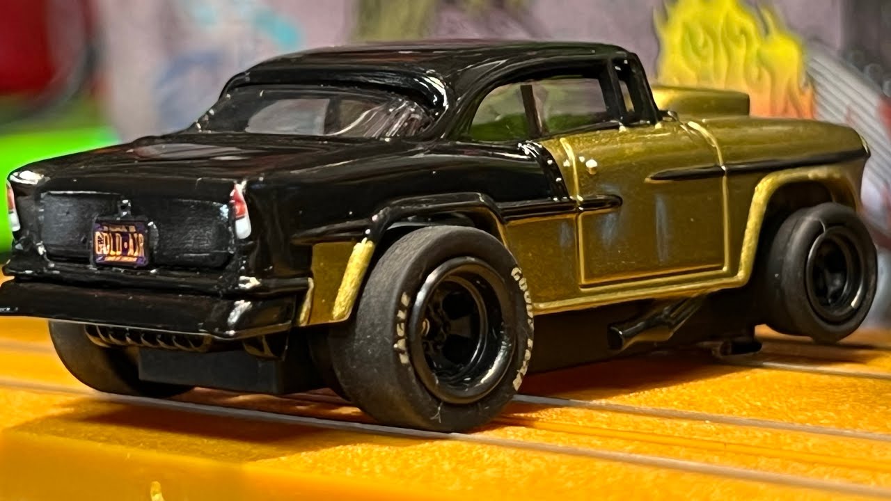 Custom FIREFLY 55 Chevy Gasser Slot Car on eBay CalefNoise