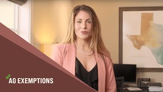 Agricultural Exemptions with Texas Farm Credit: Benefits for Property Owners