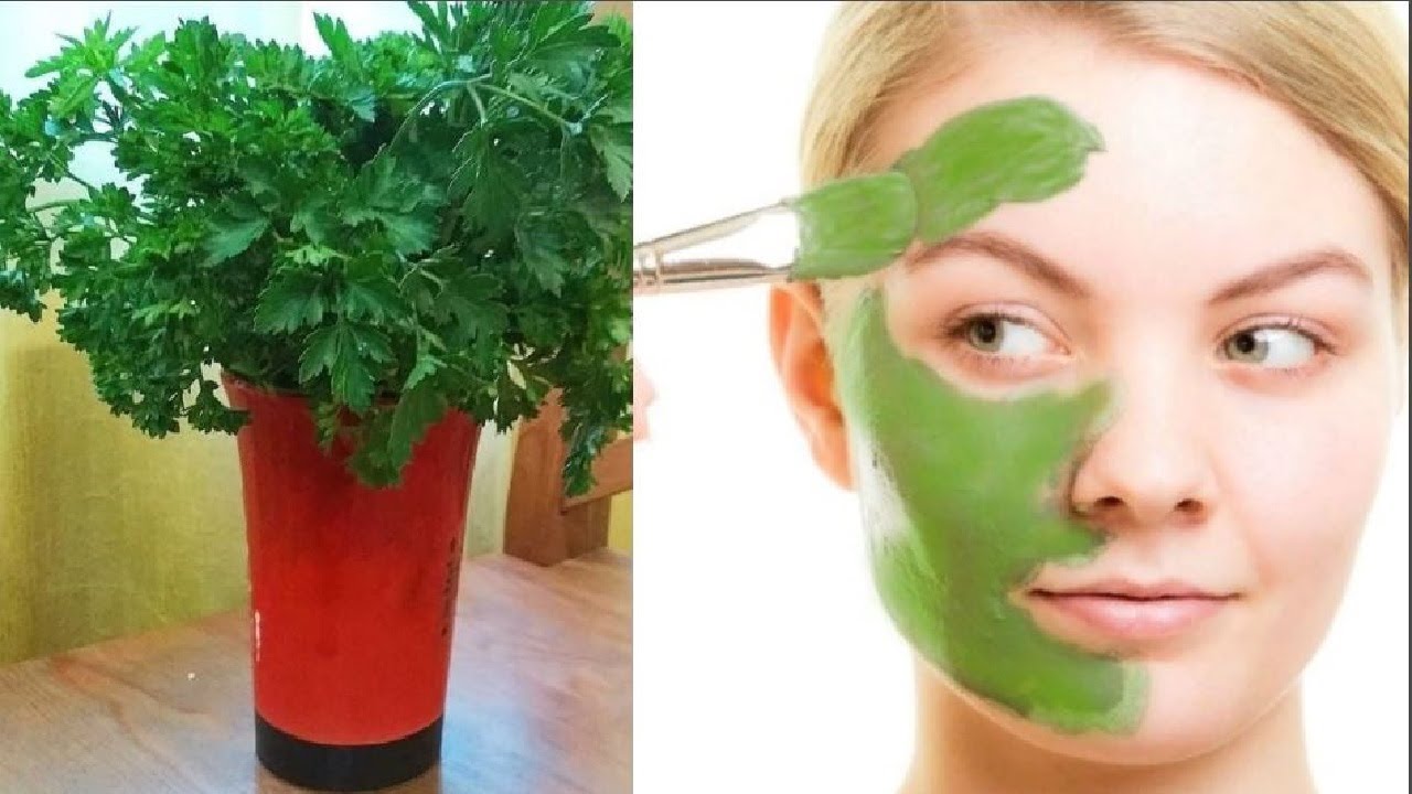 Amazing effect of this green face mask!A miracle mask to eliminate