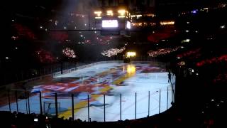 Detroit Red Wings 2015 Playoff Opening Ceremony