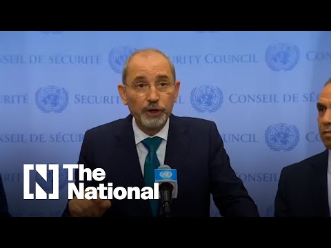 Ayman Safadi?s stirring UN speech on Israel?s lack of plan for peace