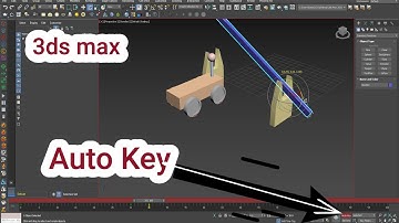 3ds max tutorial using Auto key function  in animation