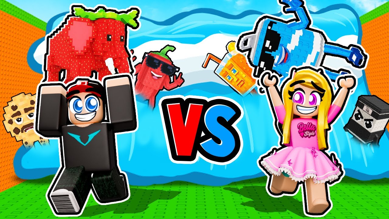 BRAINROTY JEDZENIE vs PICIE w ESCAPE TSUNAMI FOR BRAINROTS w Roblox...