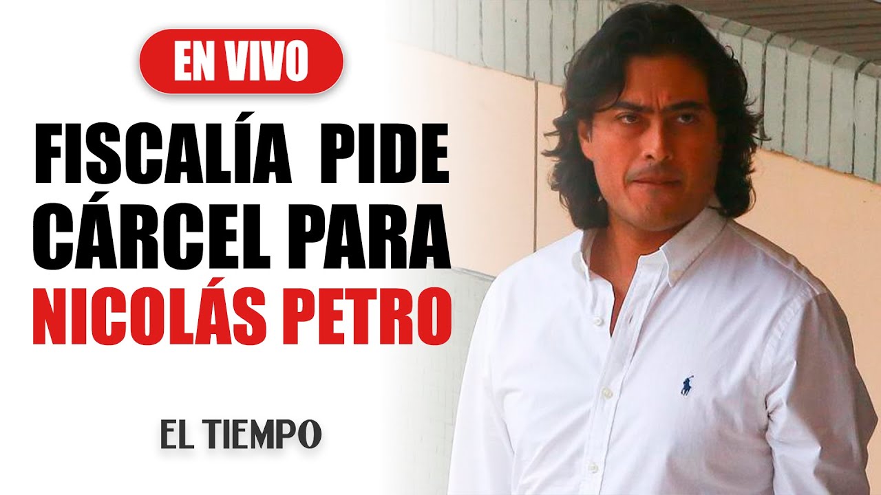 Fiscalía pide cárcel para Nicolás Petro